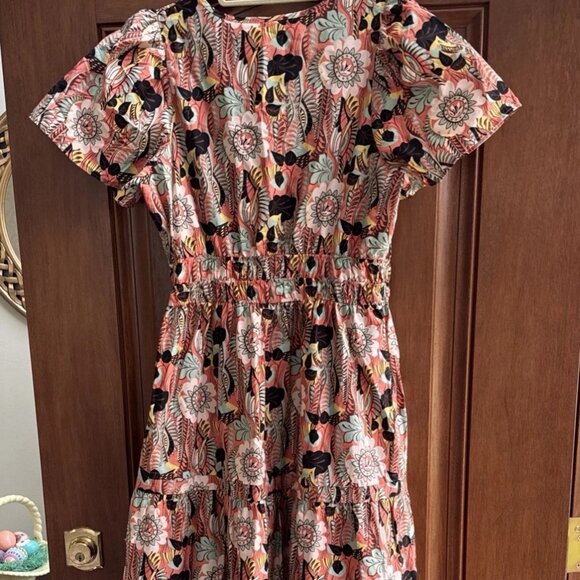 Anthropologie Somerset Maxi Dress Fall Floral Botanical - Picture 2 of 3